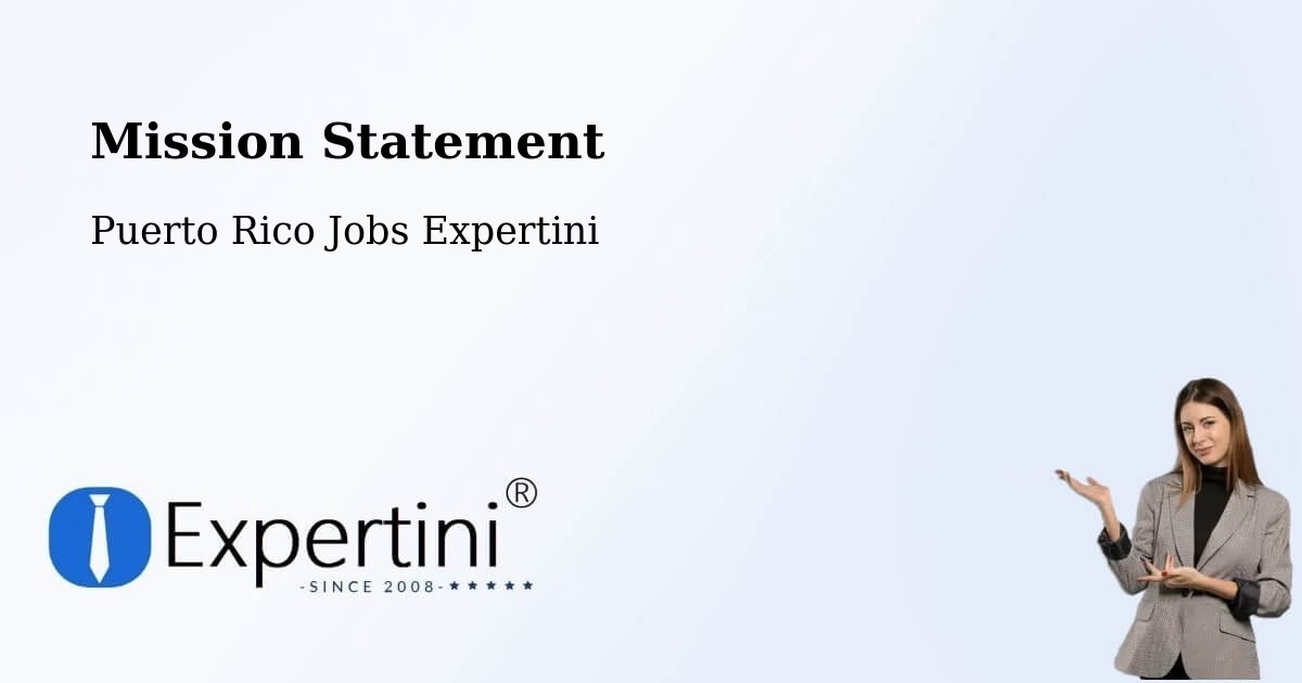 Mission Statement - Puerto Rico Jobs Expertini